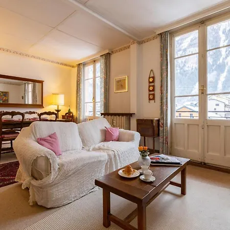 아파트 La Maison Rose 1er Etage 샤모니